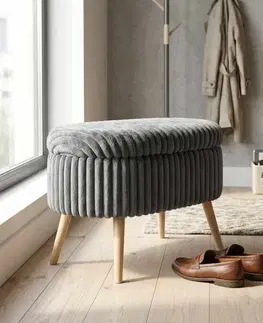 Lavice s úložným prostorem MINI OSLO LINEN