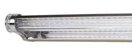 Nástěnná koupelnová lampa chrom 58cm LED 9W studená Moderno