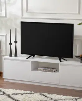 Televizní stolek Vanguard Natural White