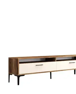 TV stolek Istanbul 2 - Walnut Cream