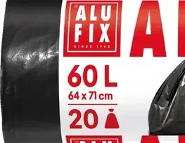 ALUFIX - Pytle na odpad 60l/20ks černé