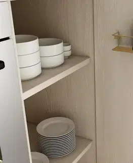 Nástěnná police Banyo Makyaj Rafı, Baharatlık - Gold