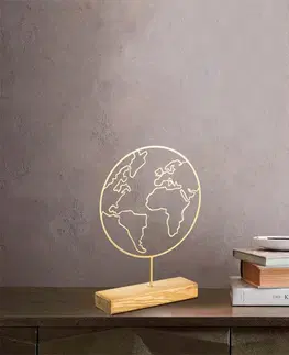 Dekorativní předmět World - Gold