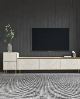 TV stěna / Sestava pod TV Imaj - Travertine