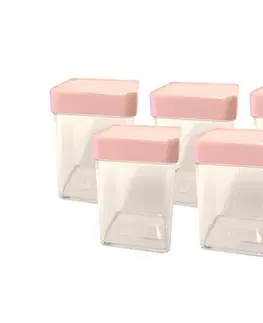 PETRA PLAST - Dóza 150ml sada 6ks plastová různé barvy