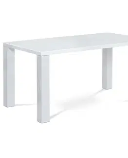Jídelní stůl 160 x 90 cm, bílá