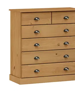 Komoda 6 zásuvek STANFORD vosk