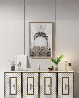 Konzolový stolek Puma 150 - White, Gold