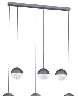 Stropní závěsná lampa Apeti Furni černá 4000K
