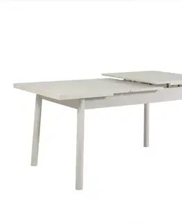 Jídelní set s rozkládacím stolem a lavicí (3 kusy) Santiago 1053 - White, Anthracite