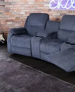 Trojité polohovací TV křeslo KYKLOP Dekorhome