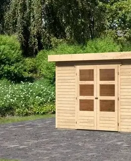 Dřevěný zahradní domek ASKOLA 6 Lanitplast