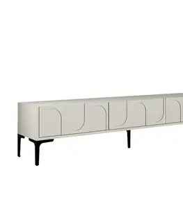 TV stolek Lyon 42 - Cream, Black