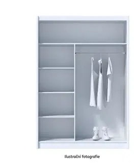 Šatní skříň LADDER 150 Tempo Kondela