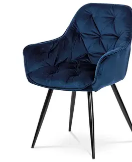 Sada jídelních židlí DCH-421 BLUE4, 2 ks