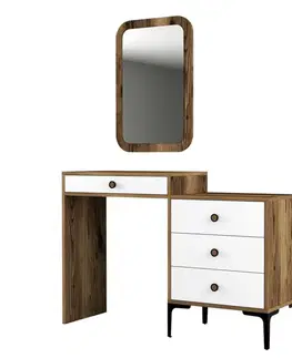 Toaletní stolek Lizbon 544 - Walnut, White