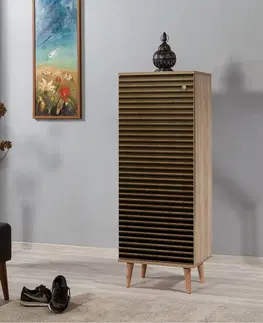 Botník Mega Sonoma Oak Stripes