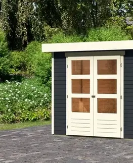 Dřevěný zahradní domek ASKOLA 3,5 Lanitplast