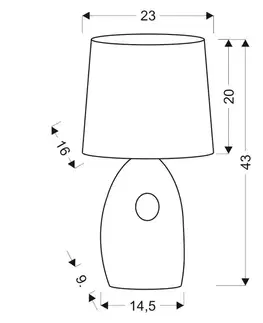 Stolní lampa HIERRO Candellux