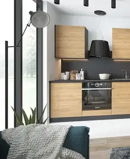 ArtExt Kuchyňská skříňka horní TREVISO | W3 80 Barva korpusu: Dub artisan