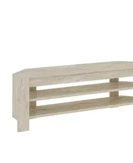TV stolek Corner - Travertine