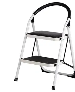 Ocelové skládací schůdky Klapp, 2 stupně , 2 stupně