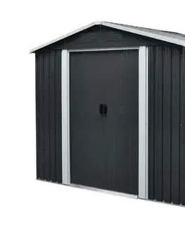 Zahradní domek 184x119 cm kovový Lanitplast