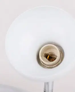 Spirálová stropní lampa kovová bílá + dřevěná 3E14 Puerto