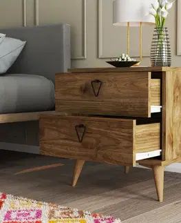 Noční stolek Versa-Ce Walnut