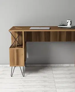 Psací stůl Extra - Walnut