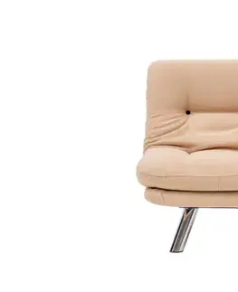 Rozkládací křeslo Misa Small Solo - Cream