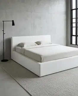 Elvisia Manželská postel ALMA s výklopným roštem | 140 x 200 cm Barva: Quelle 01