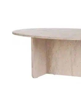 Konferenční stolek Orba - Travertine