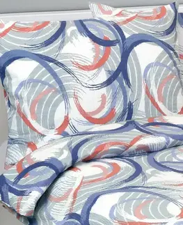 Bellatex Krepové povlečení Bublina, 140 x 220 cm, 70 x 90 cm, 140 x 220 cm, 70 x 90 cm