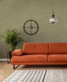 Rohová sedací souprava Mustang Large Right - Orange