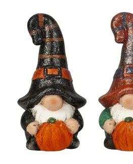 PROHOME - Skřítek s dýní 13cm různé druhy