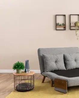 Dvoumístná rozkládací pohovka Cosmo 2-Seater - Light Grey