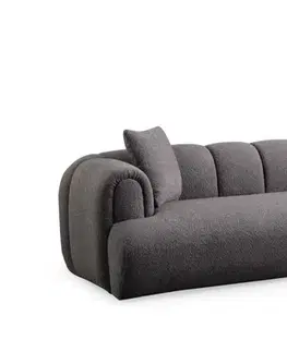 Trojmístná pohovka Puffy 3 Plain - Anthracite