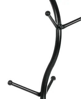 Kovový věšák 80003-09 BK Bork černý mat, 181 cm