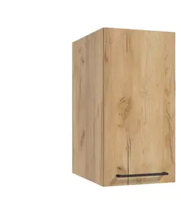 ArtDef Závěsná skříňka do koupelny FERATA A30 1D/45 | dub craft