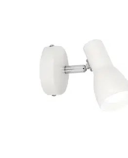 Nástěnná lampa 1X40W E14 bílá matná PICARDO