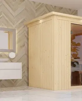 Interiérová finská sauna 195x151 cm Lanitplast