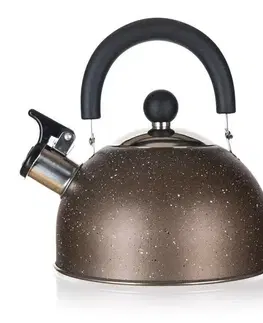 Banquet Nerezová konvice GRANITE Brown, 1,7 l, hnědá