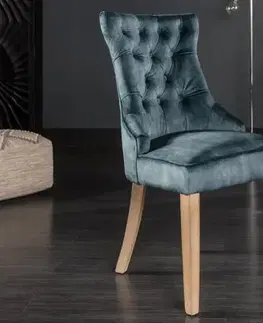 Chesterfield jídelní židle 2 ks FRIXON Dekorhome