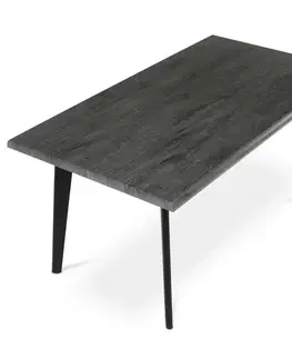 Jídelní stůl 160 x 90 cm, šedý dub