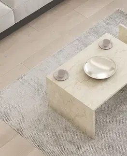 Konferenční stolek Memo - Travertine