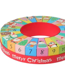 Adventní kalendář Circle, 32 x 6,4 cm