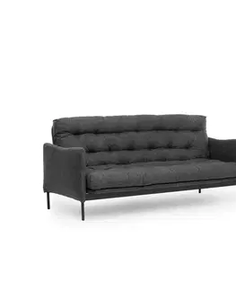 Trojmístná rozkládací pohovka Renge - Dark Grey