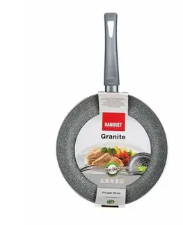 Banquet Pánev s nepřilnavým povrchem Granite, 28 cm, pr. 28 cm