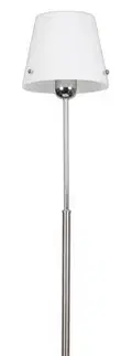 Stojací lampa s bílým stínidlem 60W E27 Tango